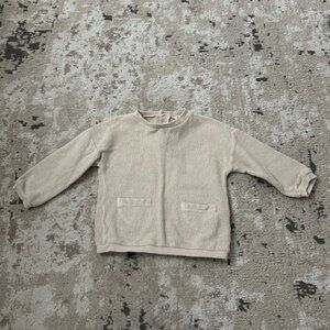 Búho Baby Tan Crewneck Size 24 Months